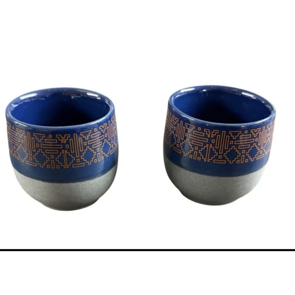 Nepresso Revol Recyclay Espresso Cups Limited Edition Set Of 2 Made In France